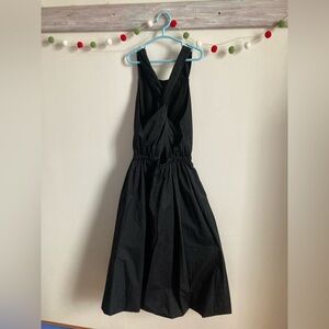 New Elegant black open back Dress